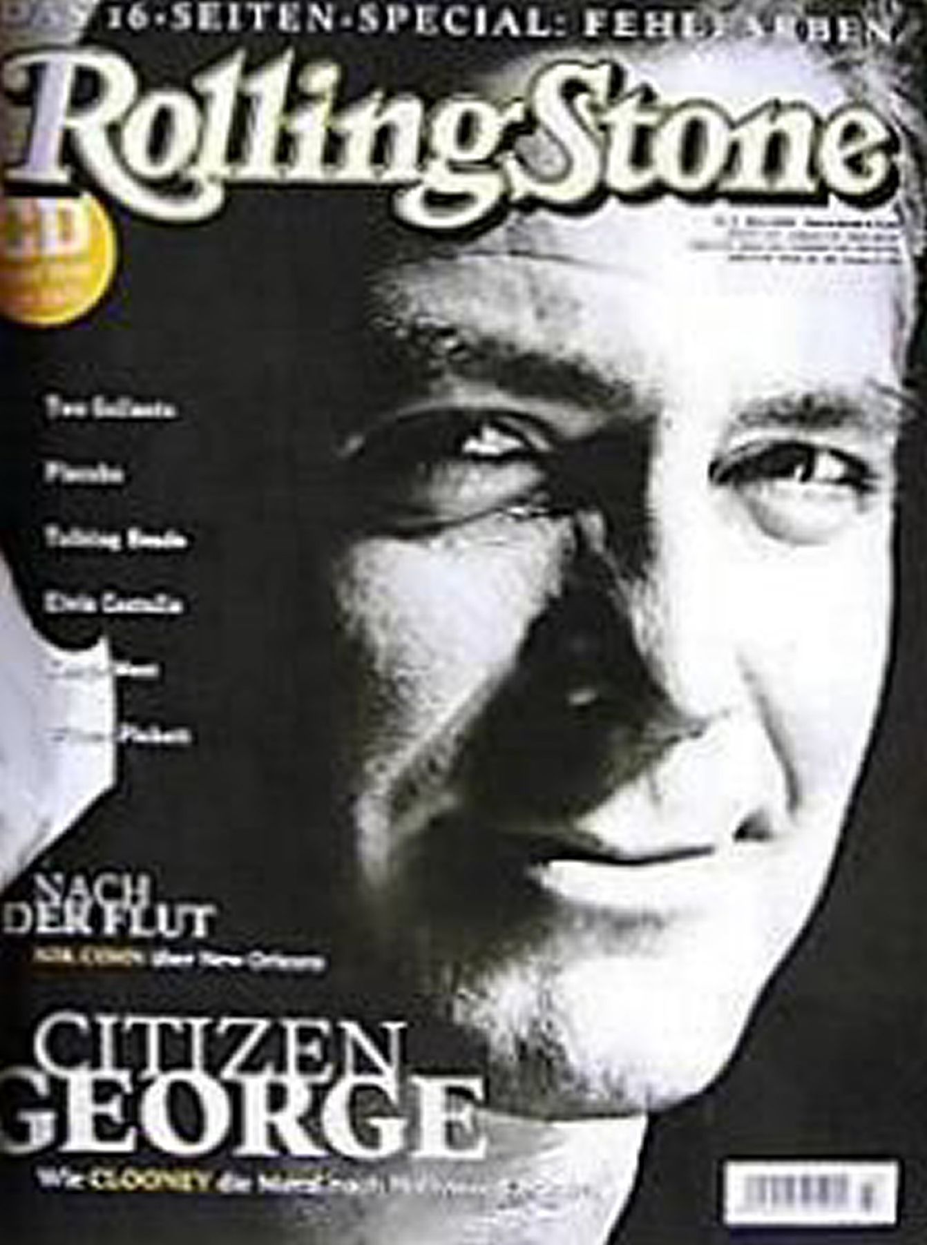 ROLLING STONE (DE) magazine side cover Issue 137  March 2006