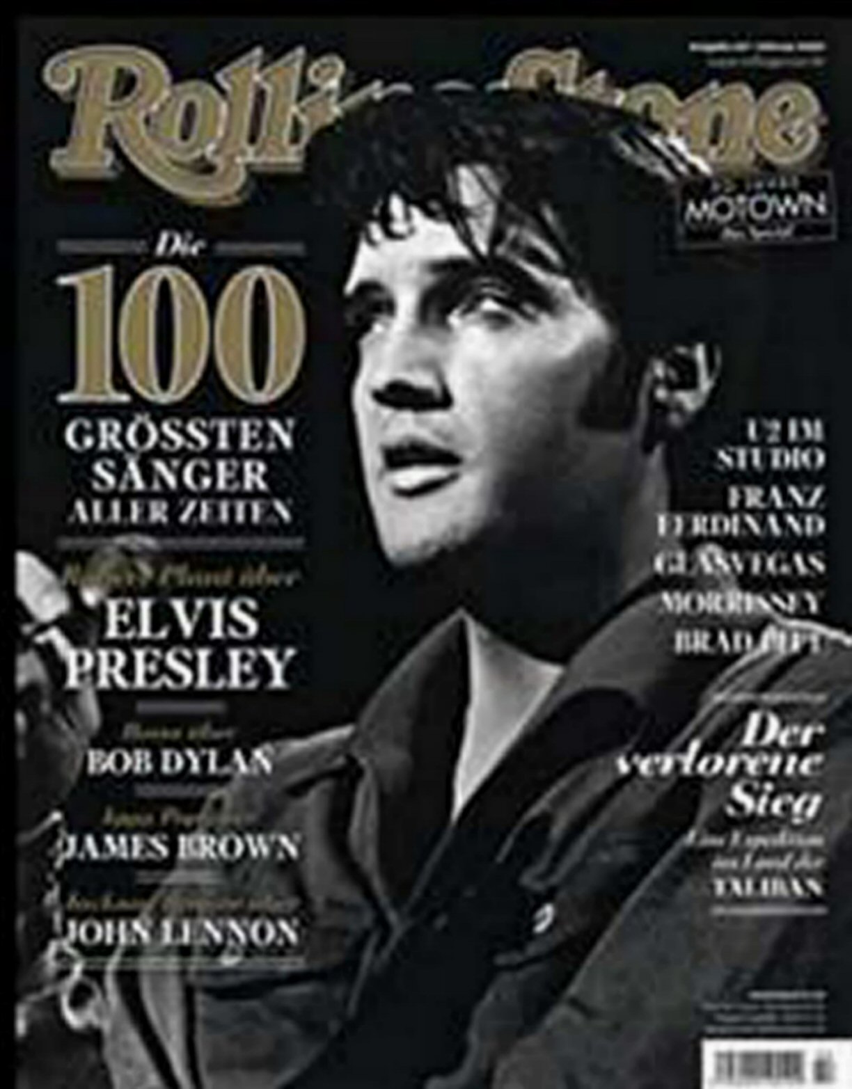 ROLLING STONE (DE) magazine side cover  February 2009