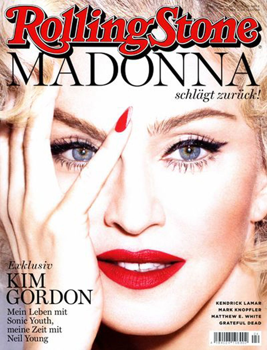 ROLLING STONE (DE) magazine side cover  April 2015