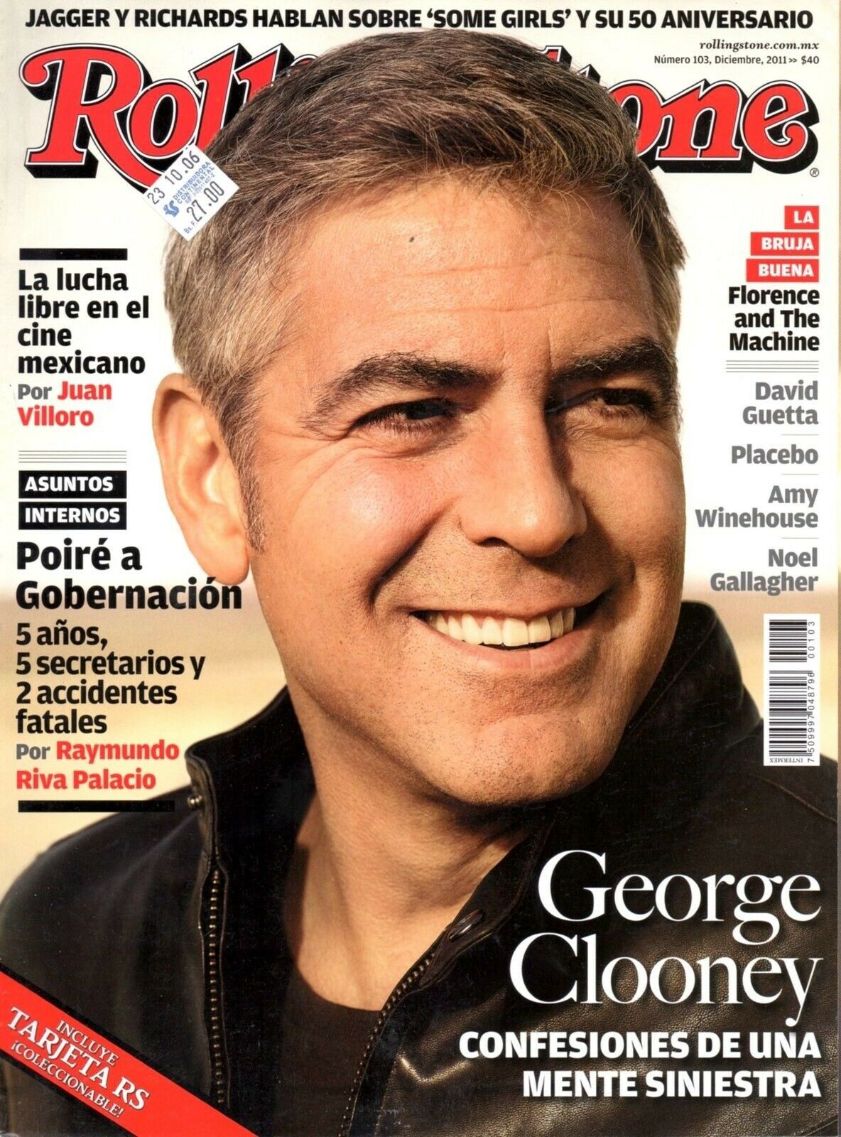 ROLLING STONE (MX) magazine side cover Issue 103  December 2011