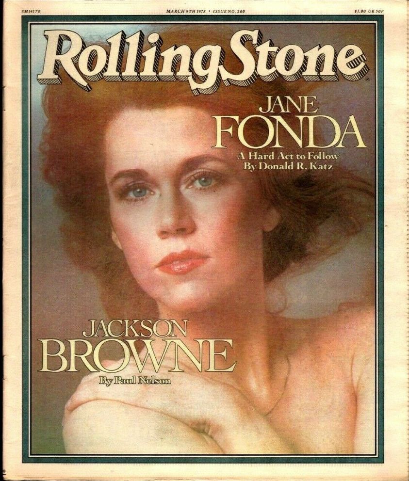 ROLLING STONE magazine side cover Issue 260 9 March 1978
