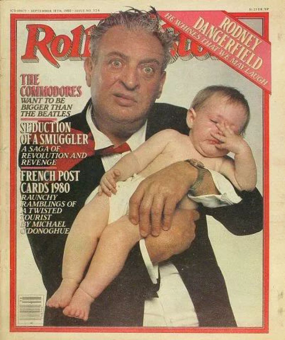 ROLLING STONE magazine side cover Issue 326 18 September 1980