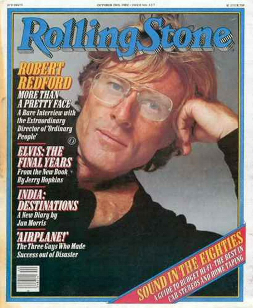 ROLLING STONE magazine side cover Issue 327 2 October 1980