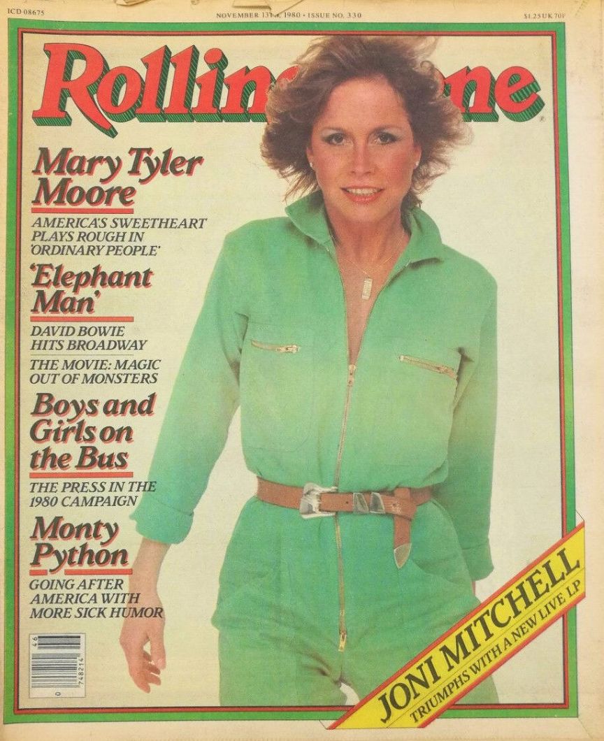 ROLLING STONE magazine side cover Issue 330 13 November 1980
