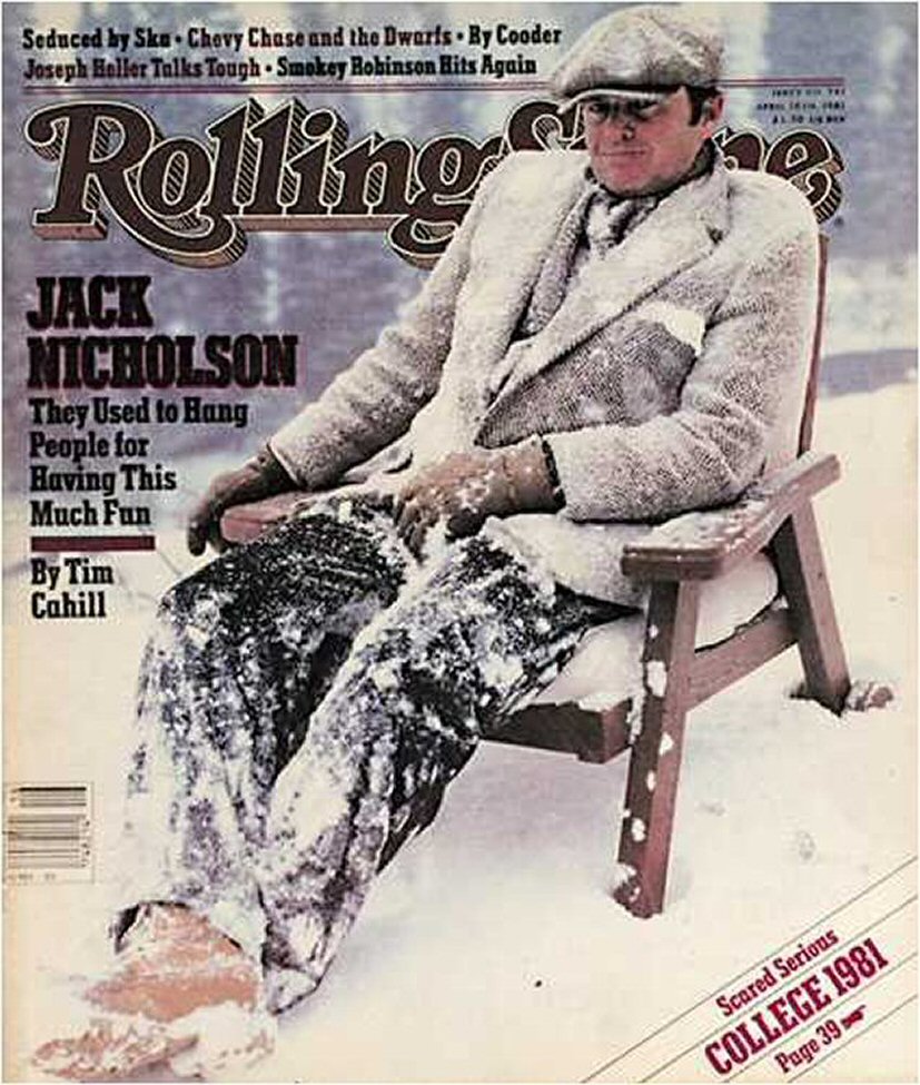 ROLLING STONE magazine side cover Issue 341 16 April 1981
