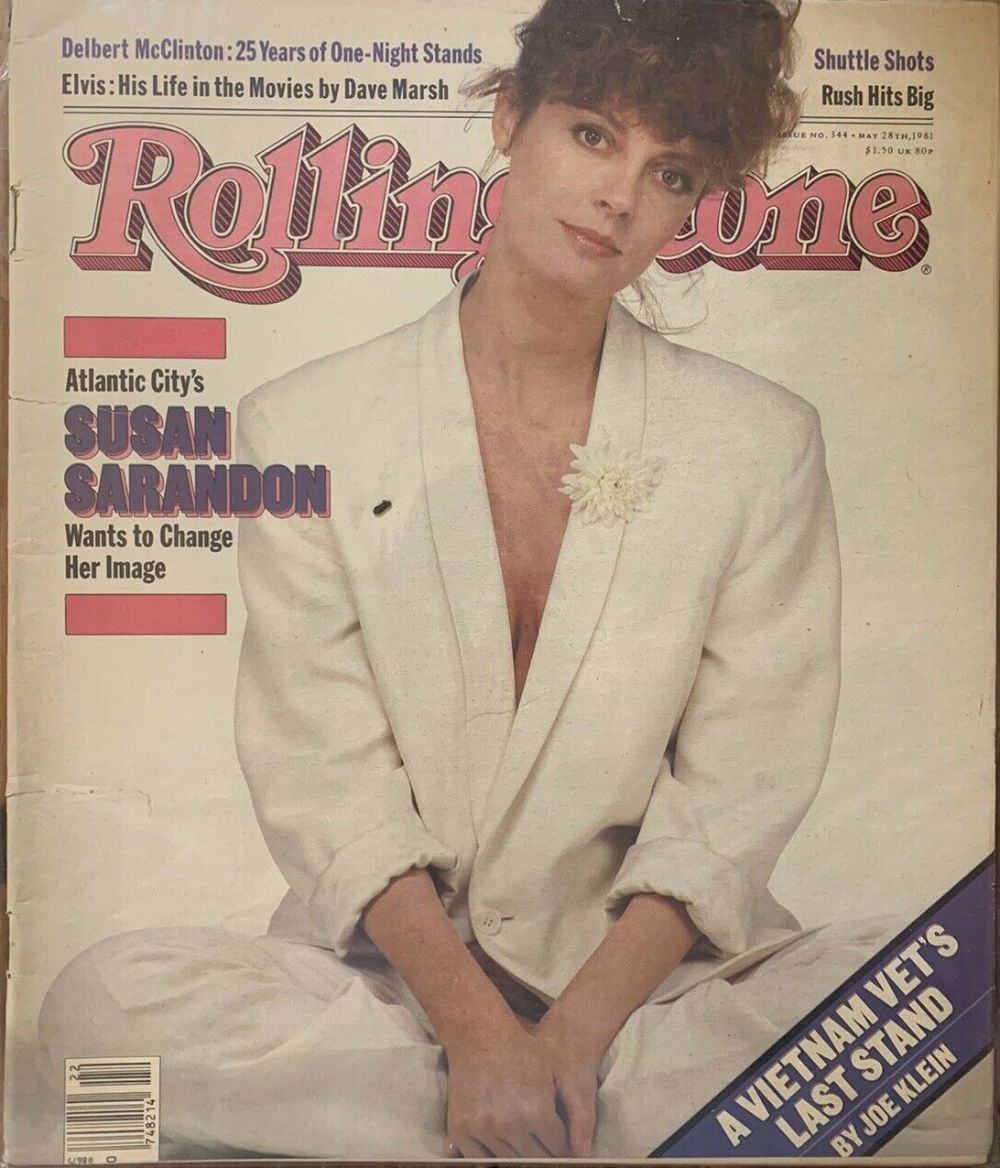 ROLLING STONE magazine side cover Issue 344 28 May 1981