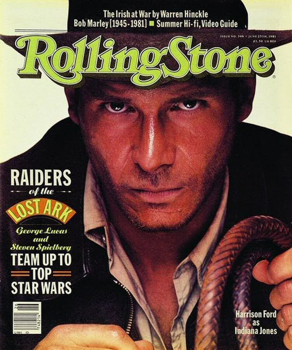 ROLLING STONE magazine side cover Issue 346 25 June 1981