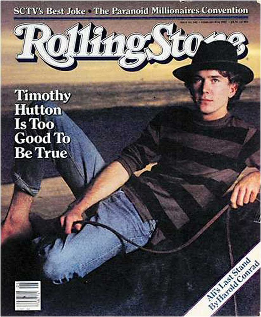 ROLLING STONE magazine side cover Issue 362 4 February 1982