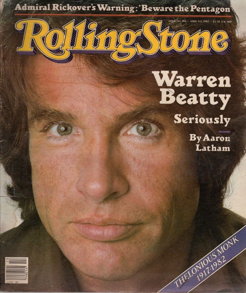 ROLLING STONE magazine side cover Issue 366 1 April 1982