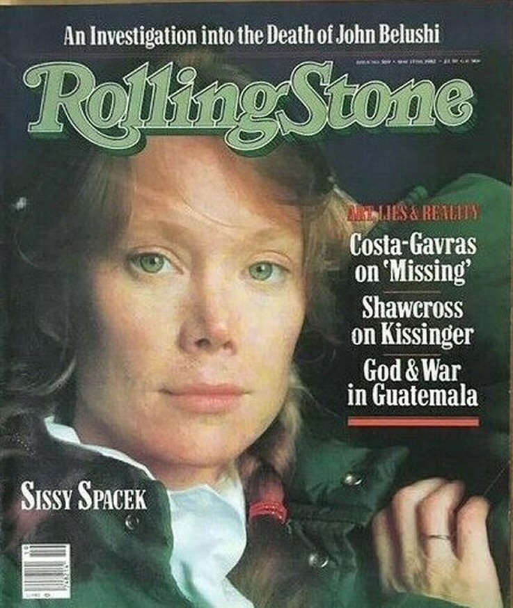 ROLLING STONE magazine side cover Issue 369 13 May 1982