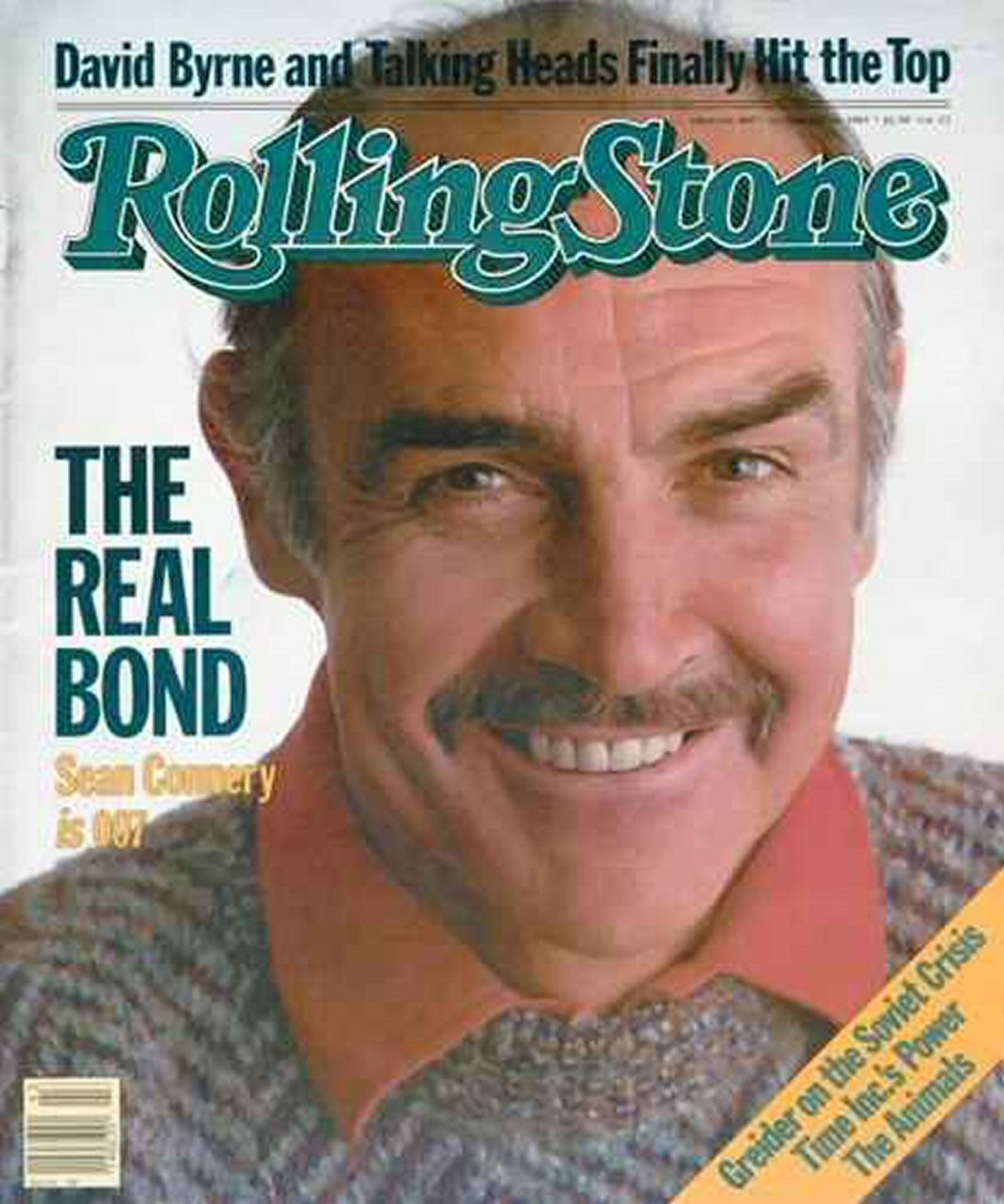 ROLLING STONE magazine side cover Issue 407 27 October 1983