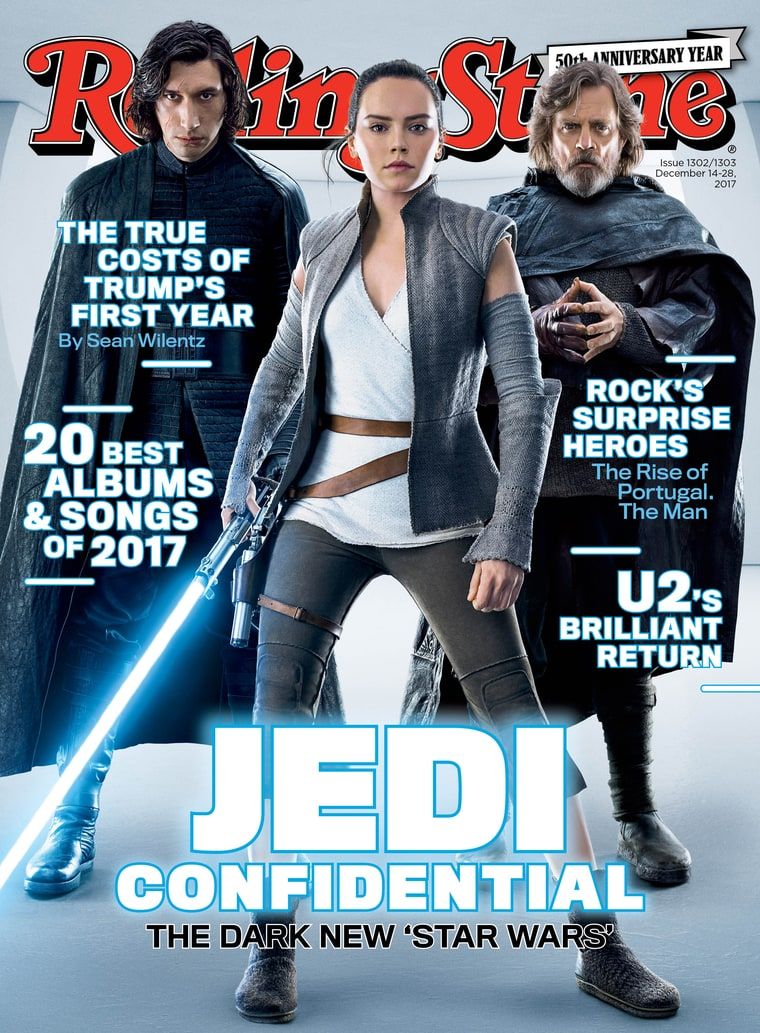 ROLLING STONE magazine side cover Issue 1302-1303 14 December 2017