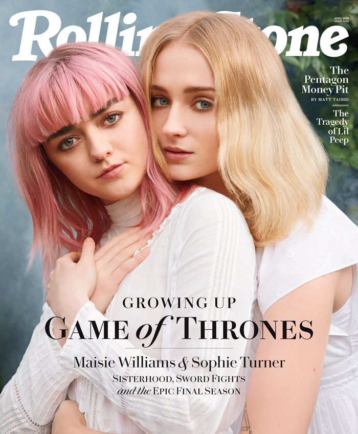ROLLING STONE magazine side cover  April 2019