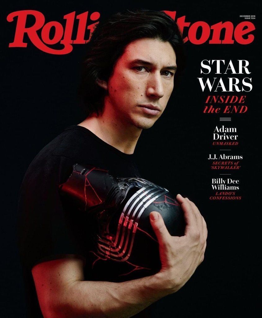 ROLLING STONE magazine side cover  December 2019