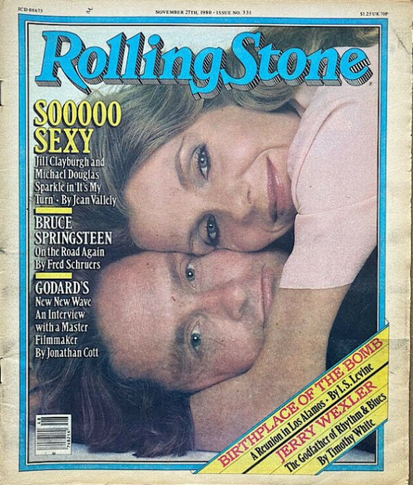 ROLLING STONE magazine side cover Issue 331 27 November 1980