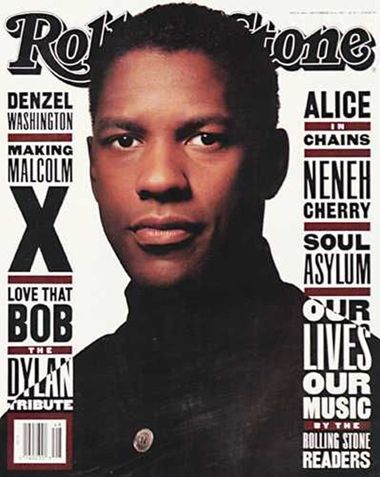 ROLLING STONE magazine side cover Issue 644 26 November 1992