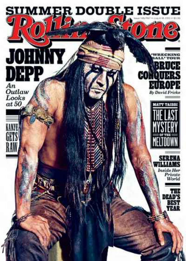 ROLLING STONE magazine side cover Issue 1186-1187 4 July 2013