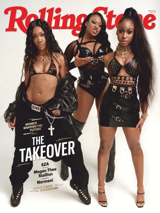 ROLLING STONE magazine side cover  March 2020