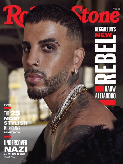 ROLLING STONE magazine side cover  February 2022