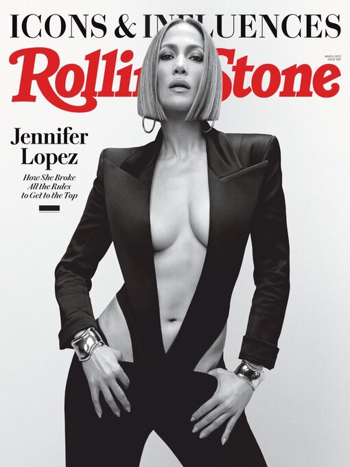 ROLLING STONE magazine side cover  March 2022