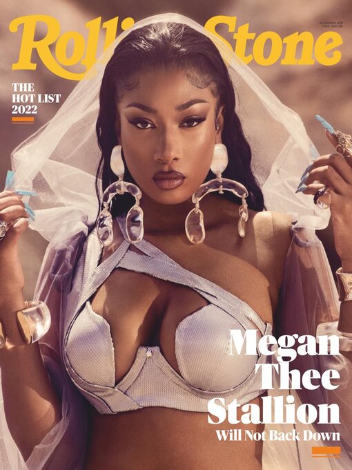 ROLLING STONE magazine side cover  July/August 2022