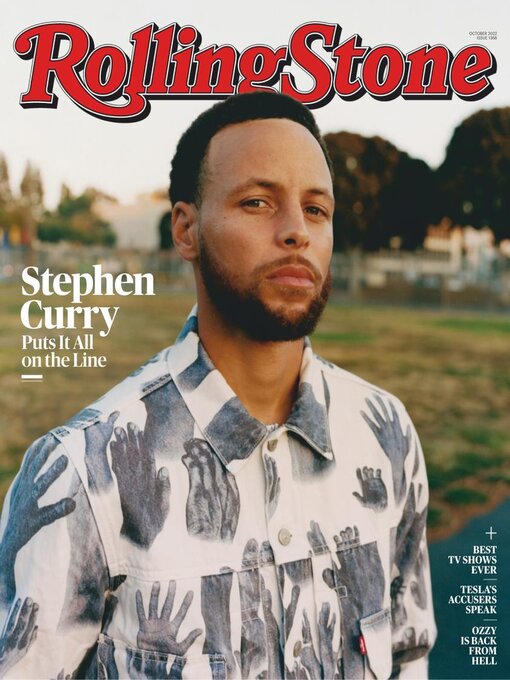ROLLING STONE magazine side cover  October 2022