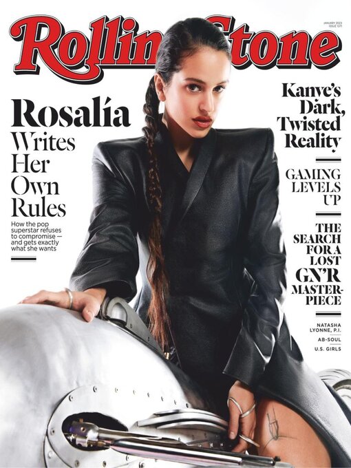 ROLLING STONE magazine side cover  January 2023