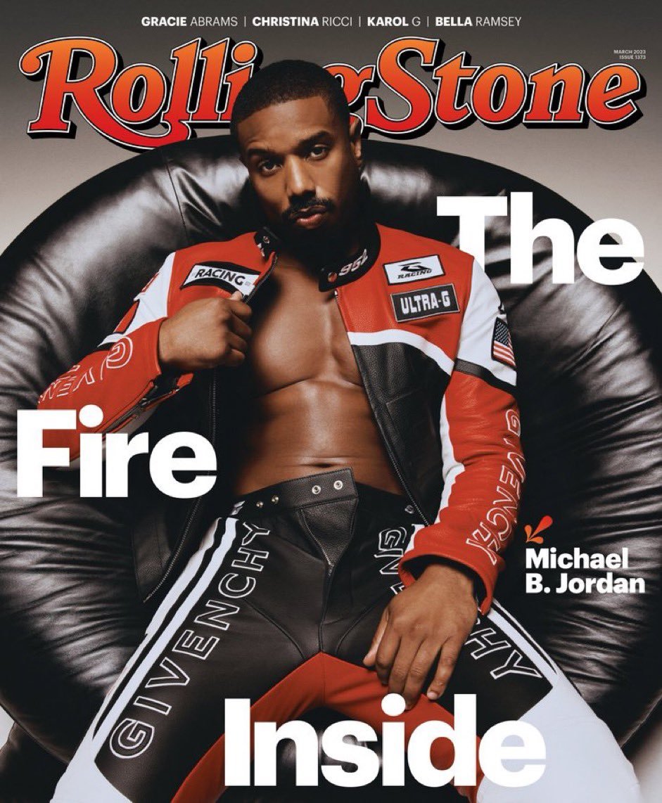 ROLLING STONE magazine side cover  March 2023