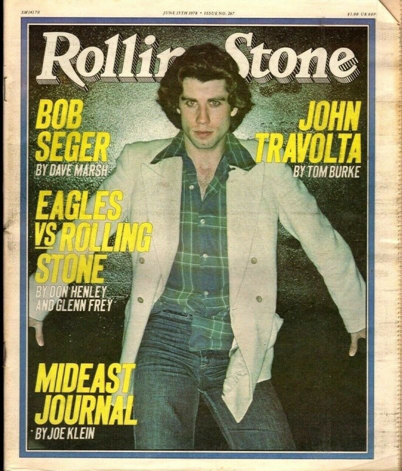 ROLLING STONE magazine side cover Issue 267 15 June 1978