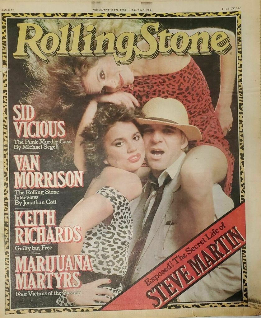 ROLLING STONE magazine side cover Issue 279 30 November 1978