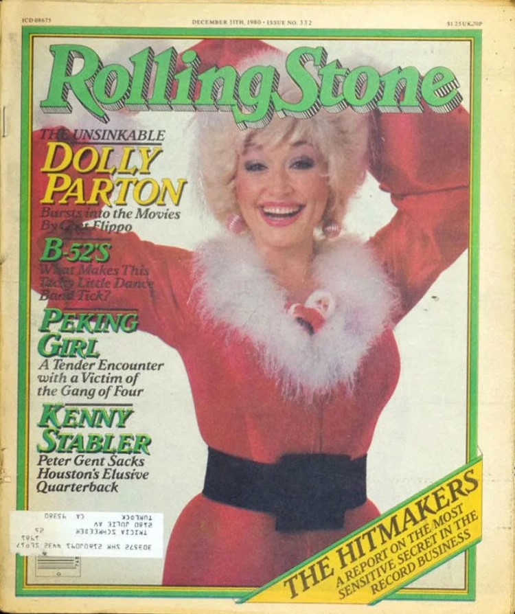 ROLLING STONE magazine side cover Issue 332 11 December 1980