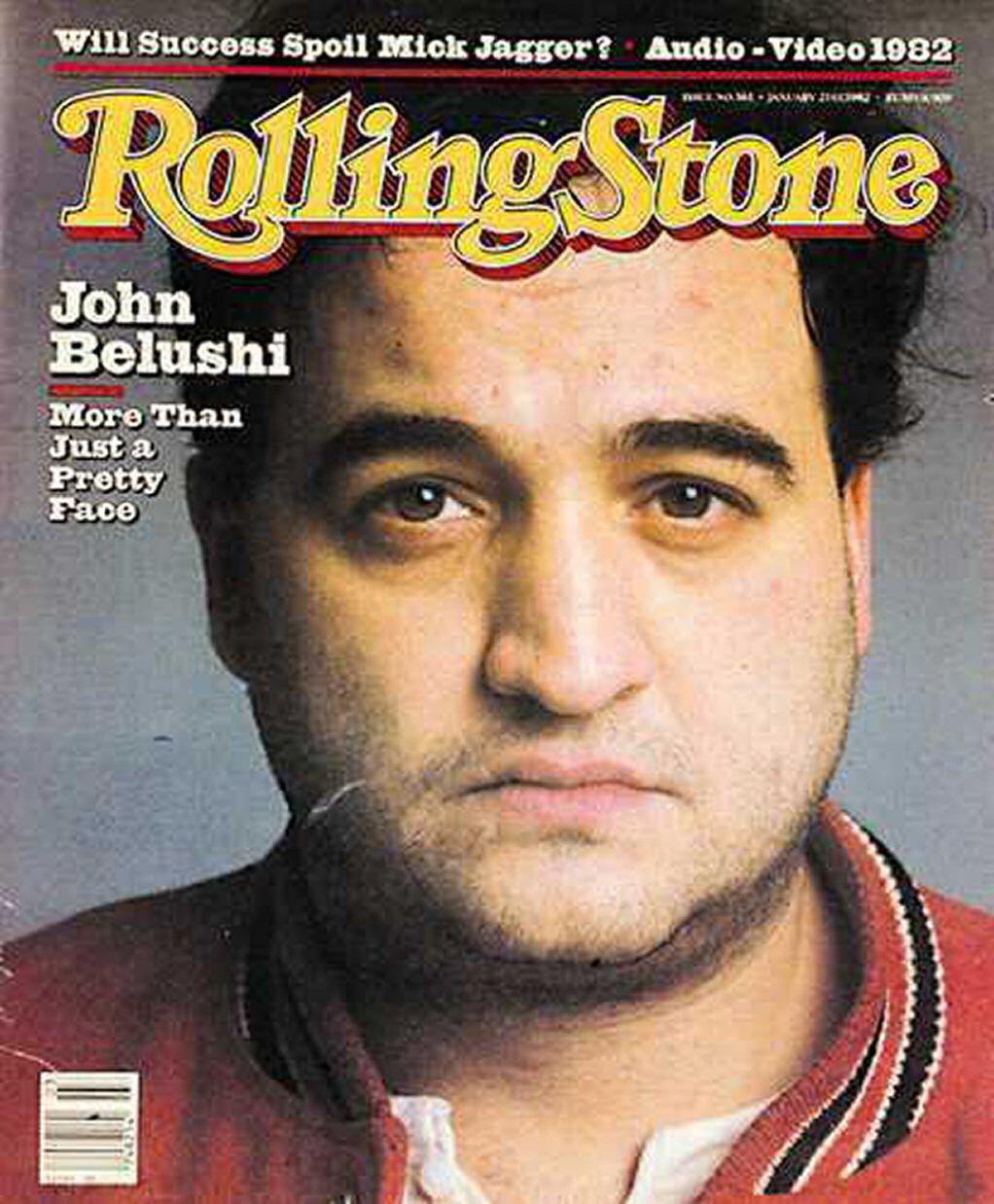 ROLLING STONE magazine side cover Issue 361 21 January 1982