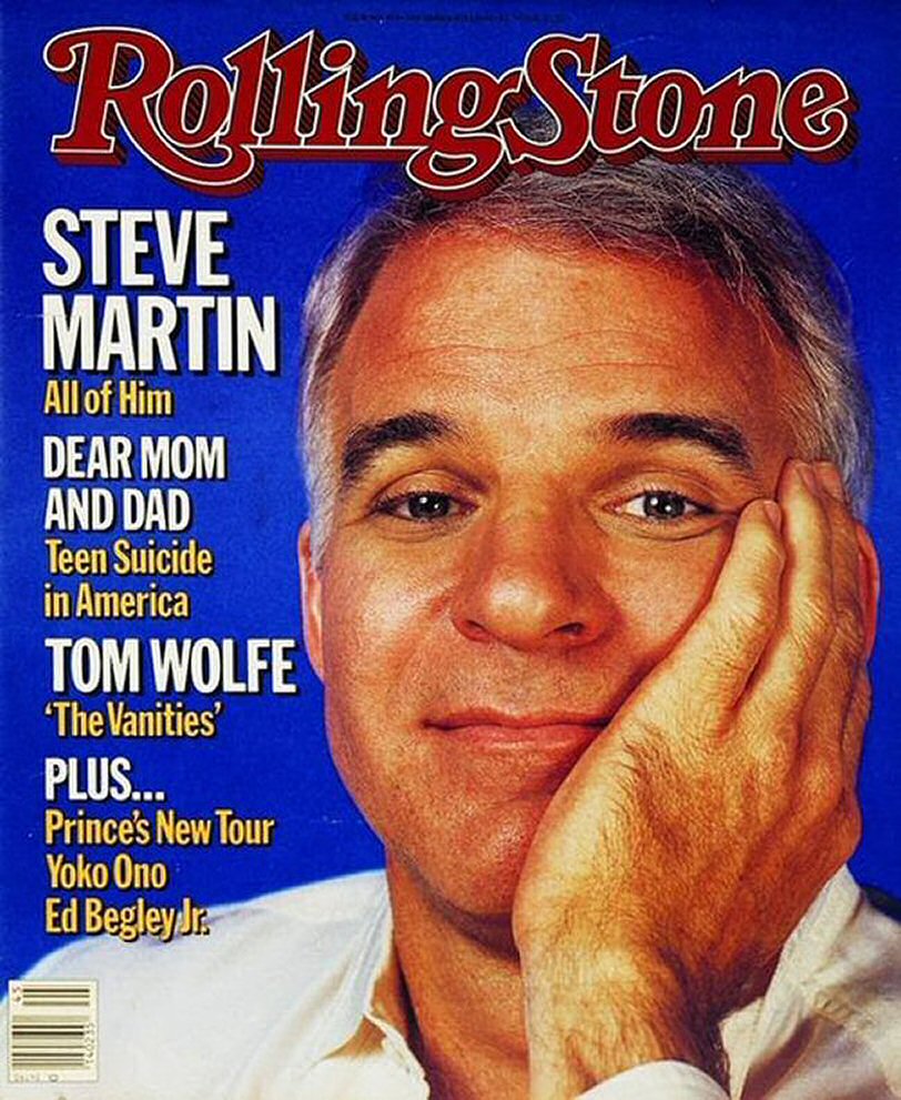 ROLLING STONE magazine side cover Issue 434 8 November 1984