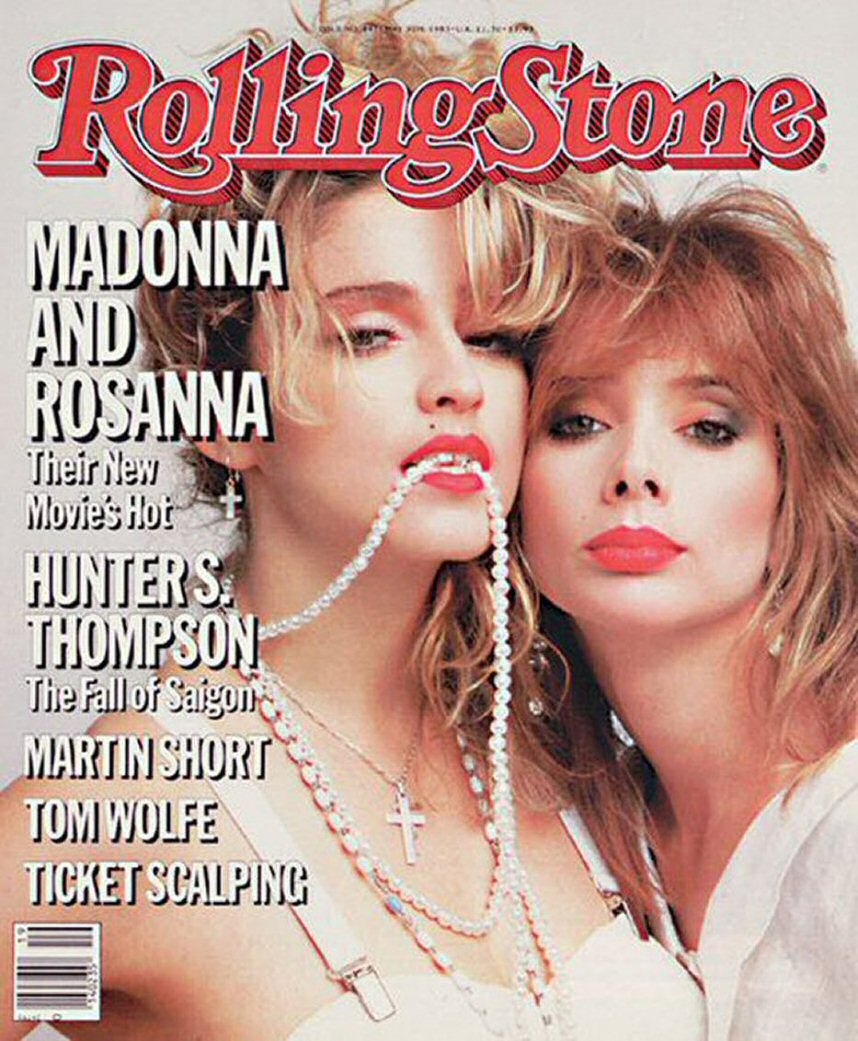 ROLLING STONE magazine side cover Issue 447 9 May 1985