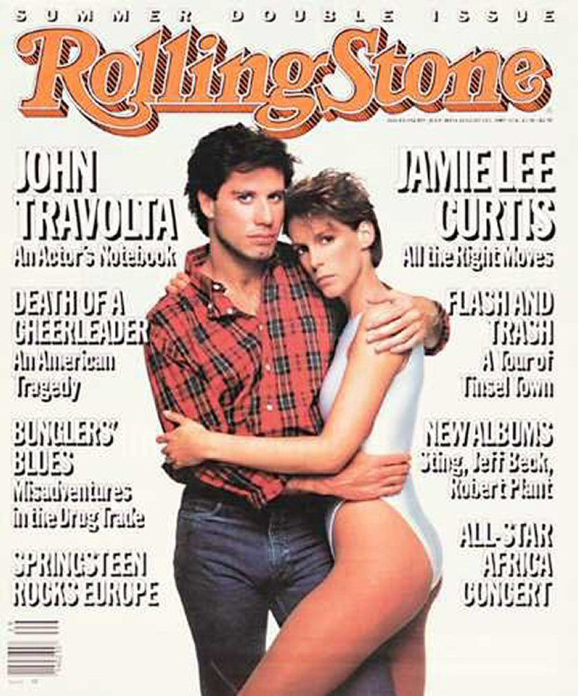 ROLLING STONE magazine side cover Issue 452-453 18 July 1985