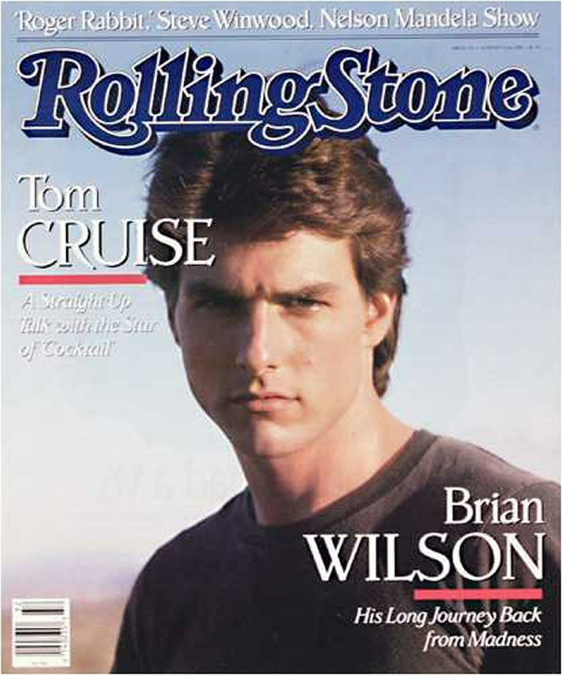 ROLLING STONE magazine side cover Issue 532 11 August 1988