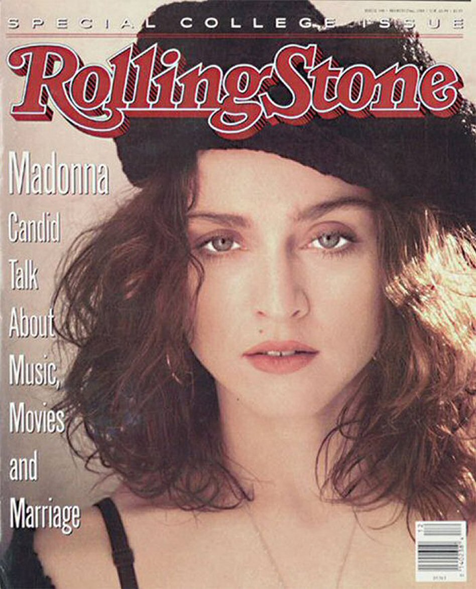 ROLLING STONE magazine side cover Issue 548 23 March 1989