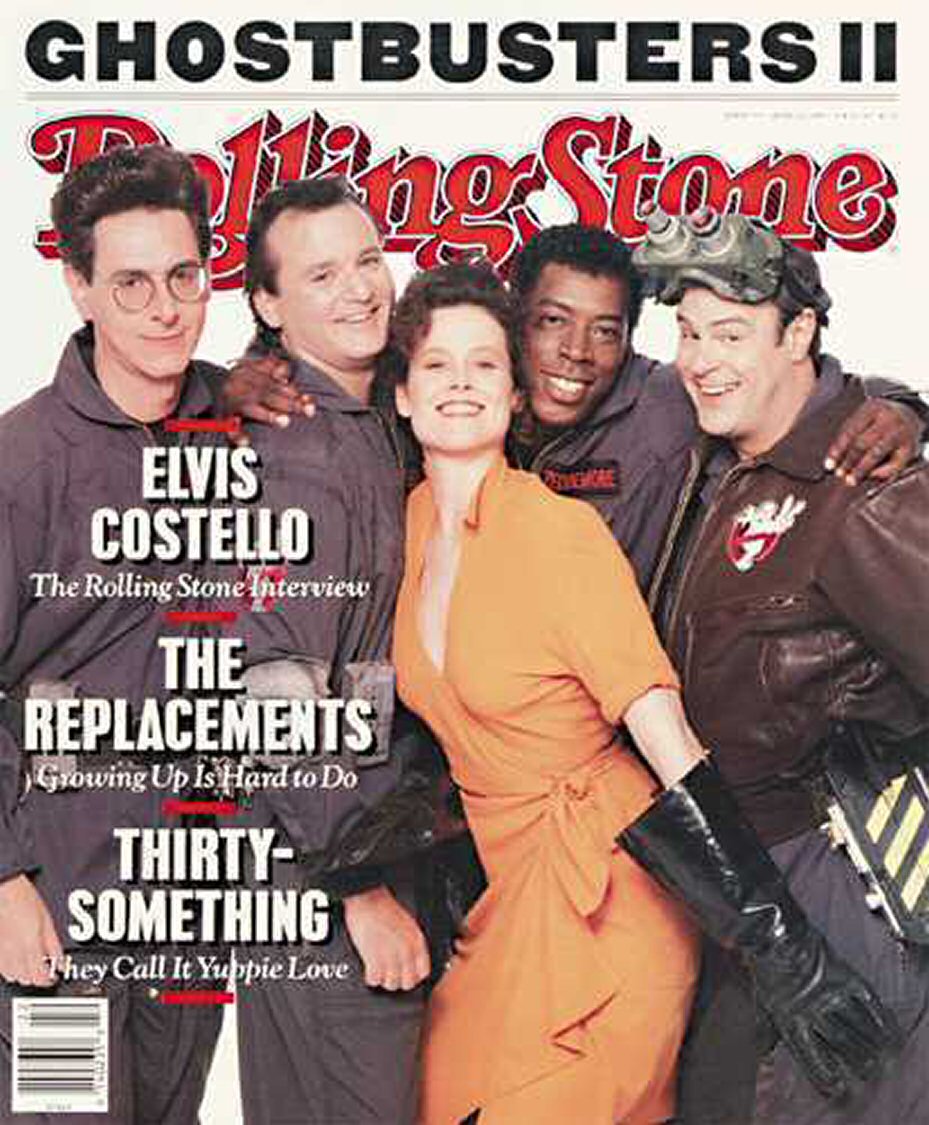 ROLLING STONE magazine side cover Issue 553 1 June 1989