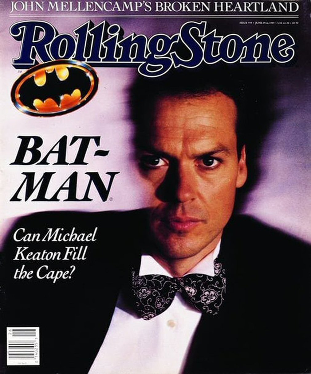 ROLLING STONE magazine side cover Issue 555 29 June 1989