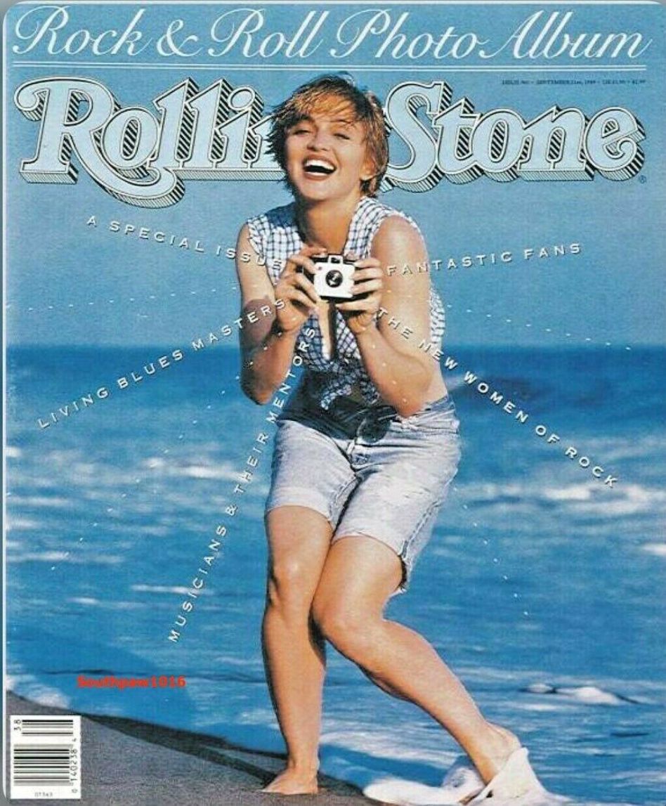ROLLING STONE magazine side cover Issue 561 21 September 1989