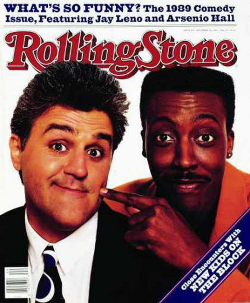 ROLLING STONE magazine side cover Issue 564 2 November 1989