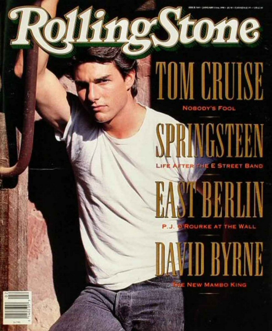 ROLLING STONE magazine side cover Issue 569 11 January 1990