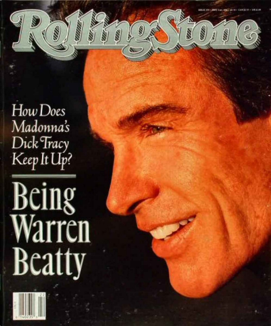 ROLLING STONE magazine side cover Issue 579 31 May 1990