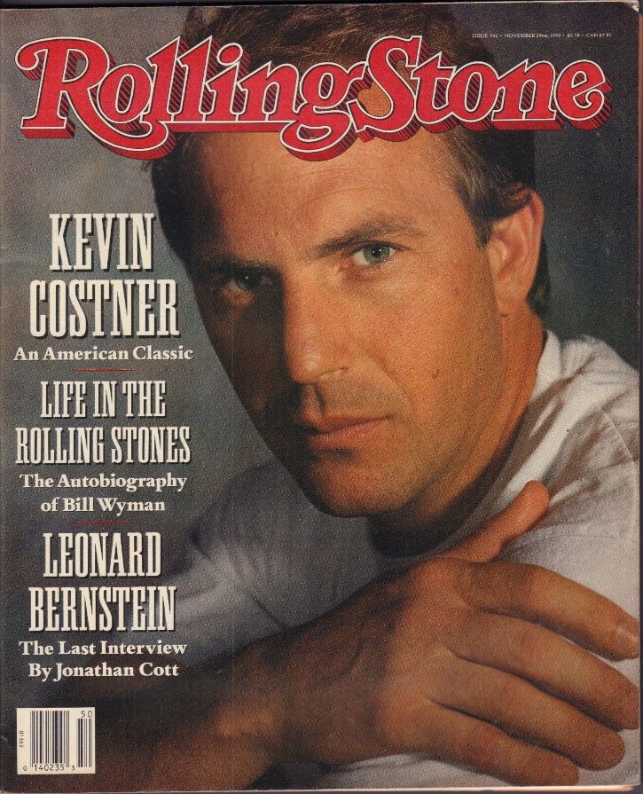 ROLLING STONE magazine side cover Issue 592 29 November 1990