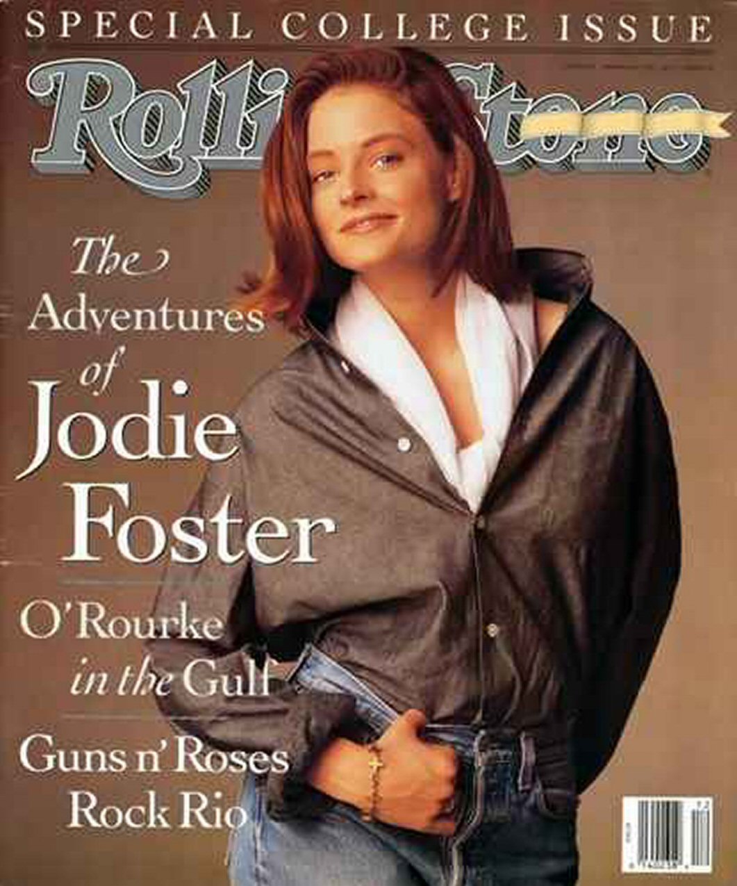 ROLLING STONE magazine side cover Issue 600 21 March 1991