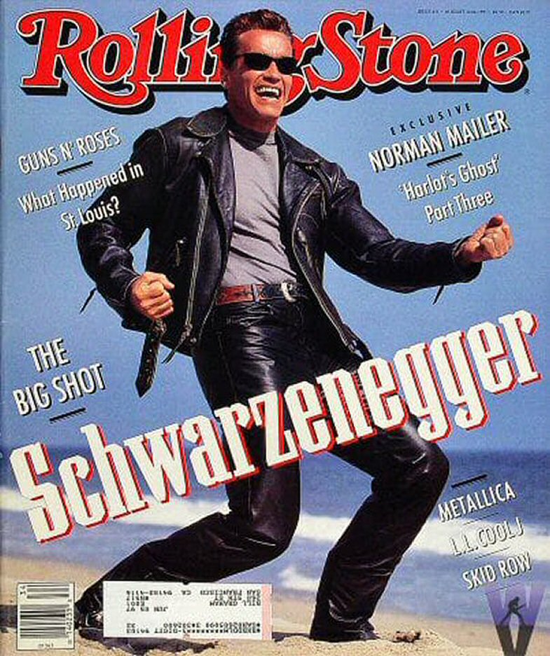 ROLLING STONE magazine side cover Issue 611 22 August 1991