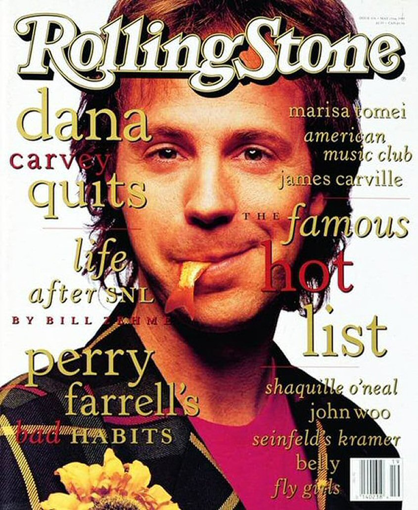 ROLLING STONE magazine side cover Issue 656 13 May 1993