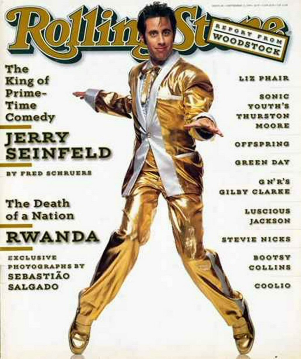 ROLLING STONE magazine side cover Issue 691 22 September 1994