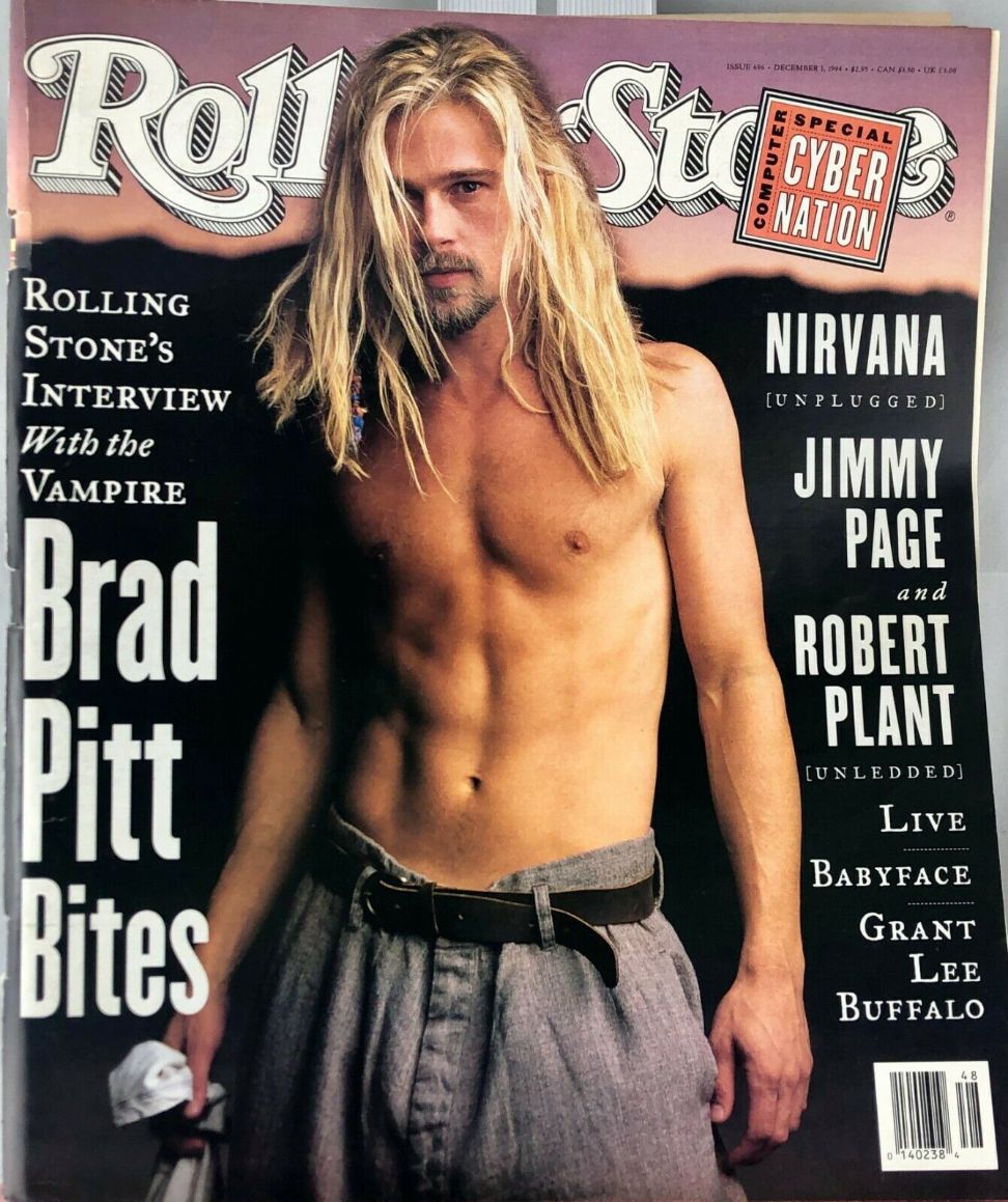 ROLLING STONE magazine side cover Issue 696 1 December 1994