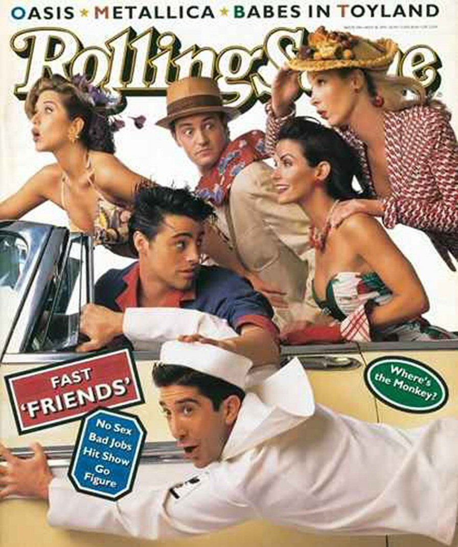 ROLLING STONE magazine side cover Issue 708 18 May 1995
